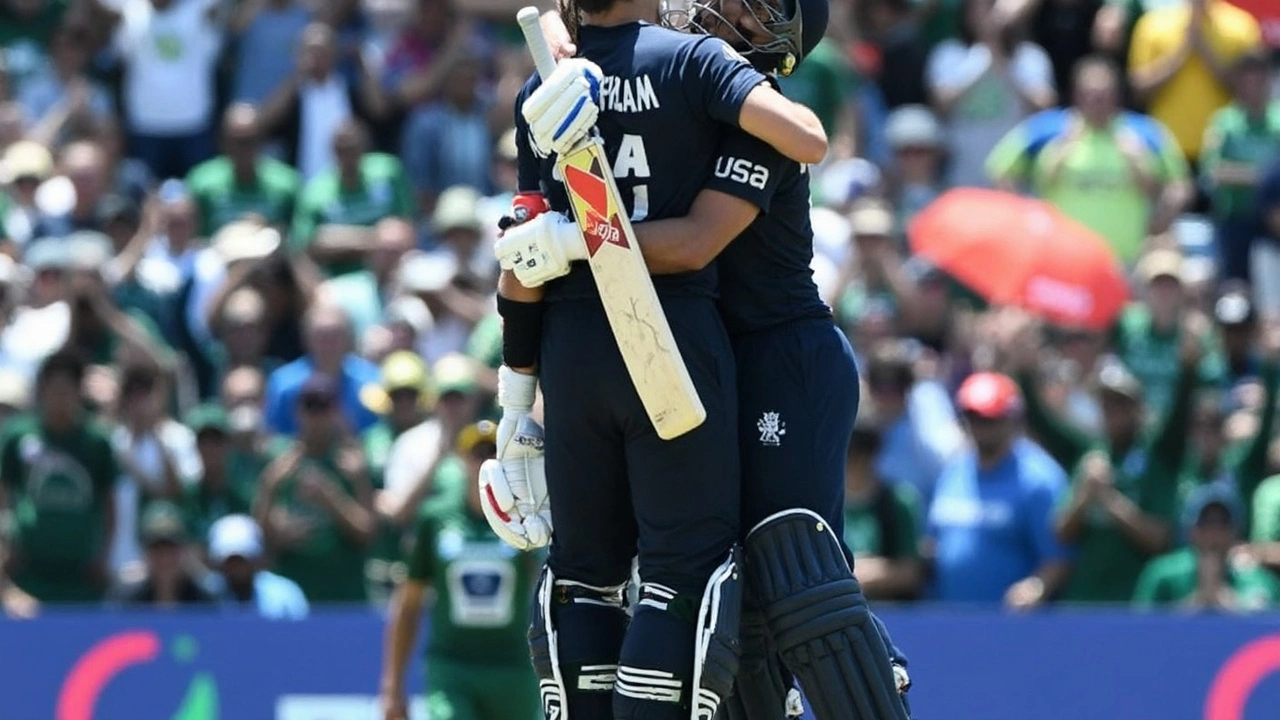 Indian-Origin Cricketers Lead USA to Historic Super Over Triumph Against Pakistan in T20 World Cup 2024
