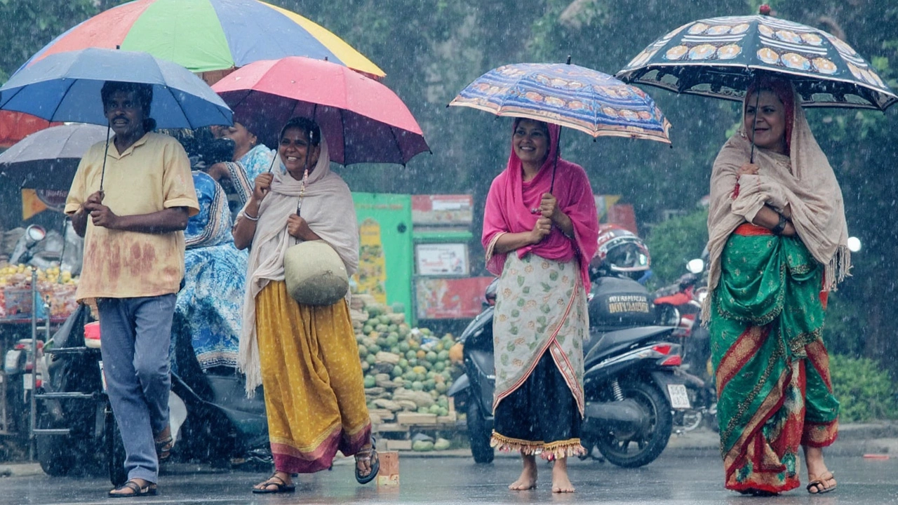 Monsoon Hits Uttar Pradesh: Orange Alerts Issued for 39 Districts Amid Heavy Rainfall Warnings