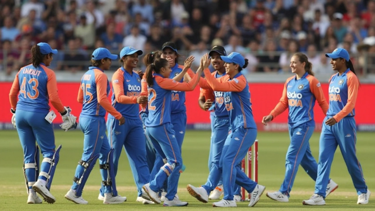 India Women Clinch Historic First T20I Series Win Against England on English Soil