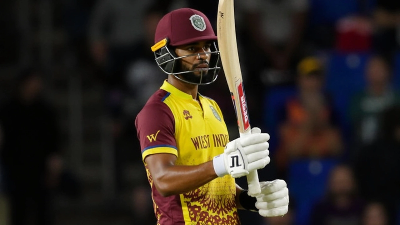 Shai Hope Joins Chris Gayle with Maiden T20I Century Against Australia