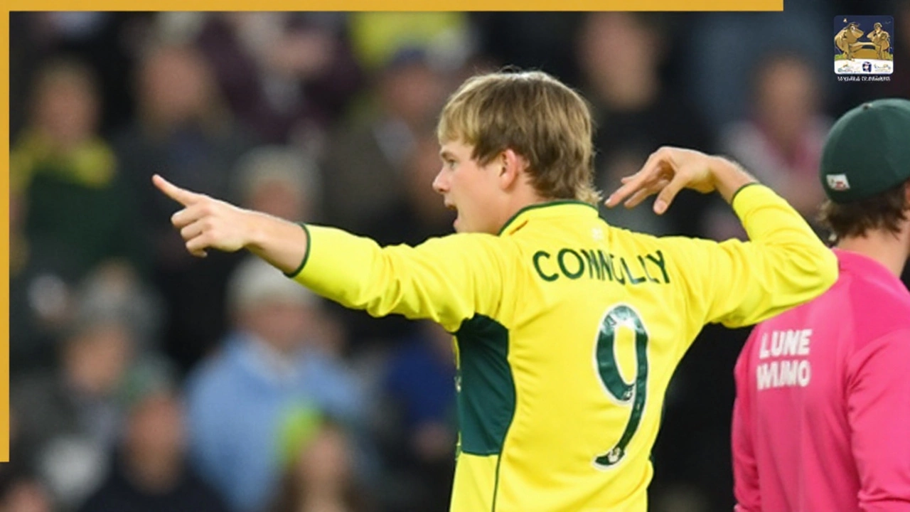 Cooper Connolly makes history with record five-for as Australia crush South Africa in Mackay