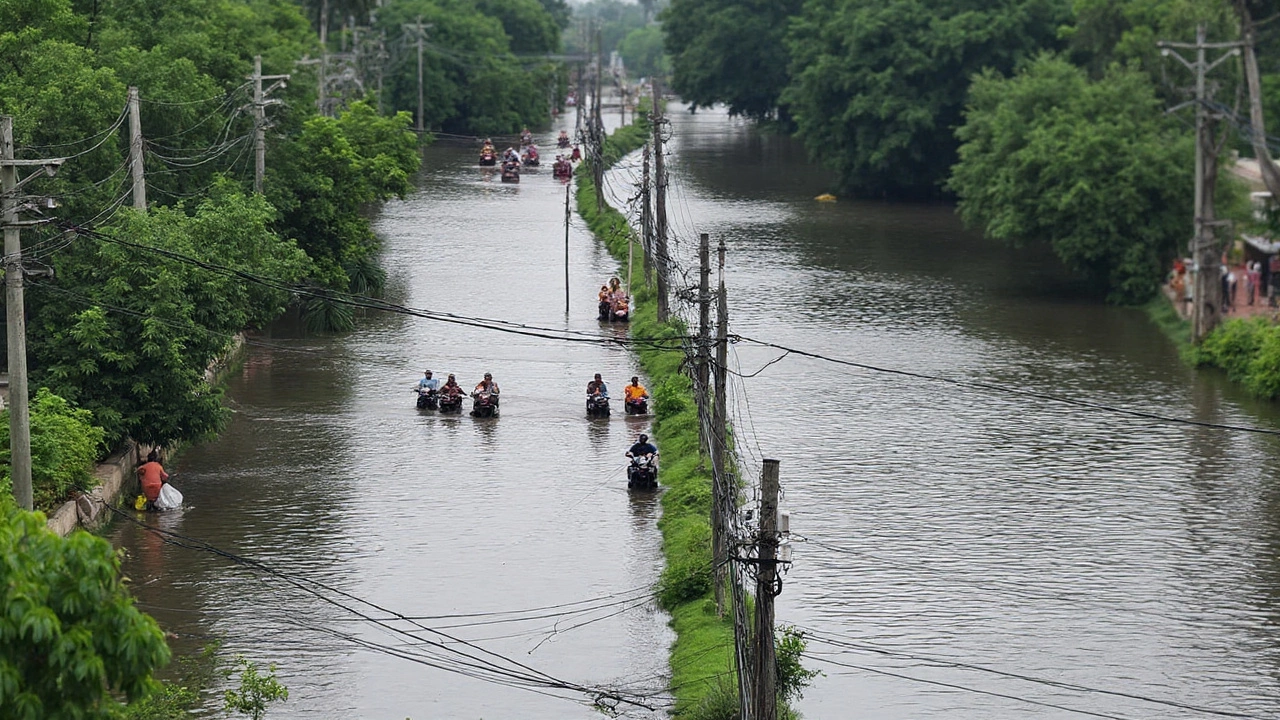 IMD red alert as North India rainfall triggers floods from Punjab to Delhi-NCR